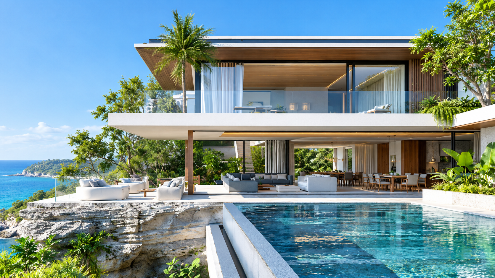 Biophilic living spaces crafted with nature